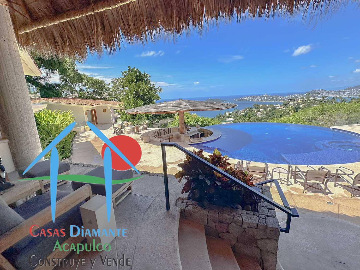 Casa 8 Caballos - Terraza con alberca 2